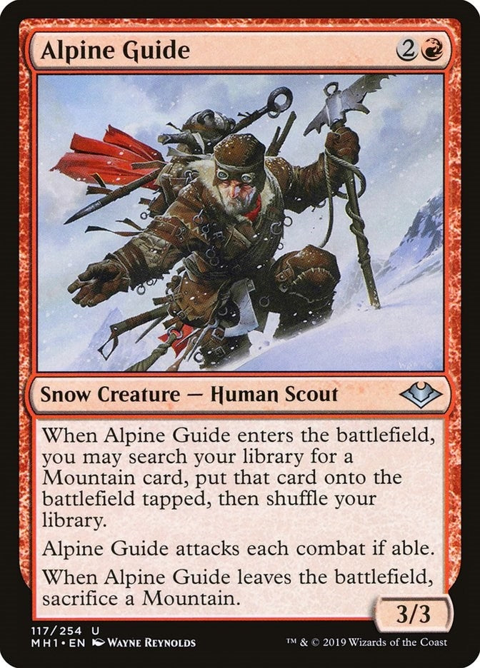 Image for Alpine Guide (117) (MH1) - Magic: The Gathering