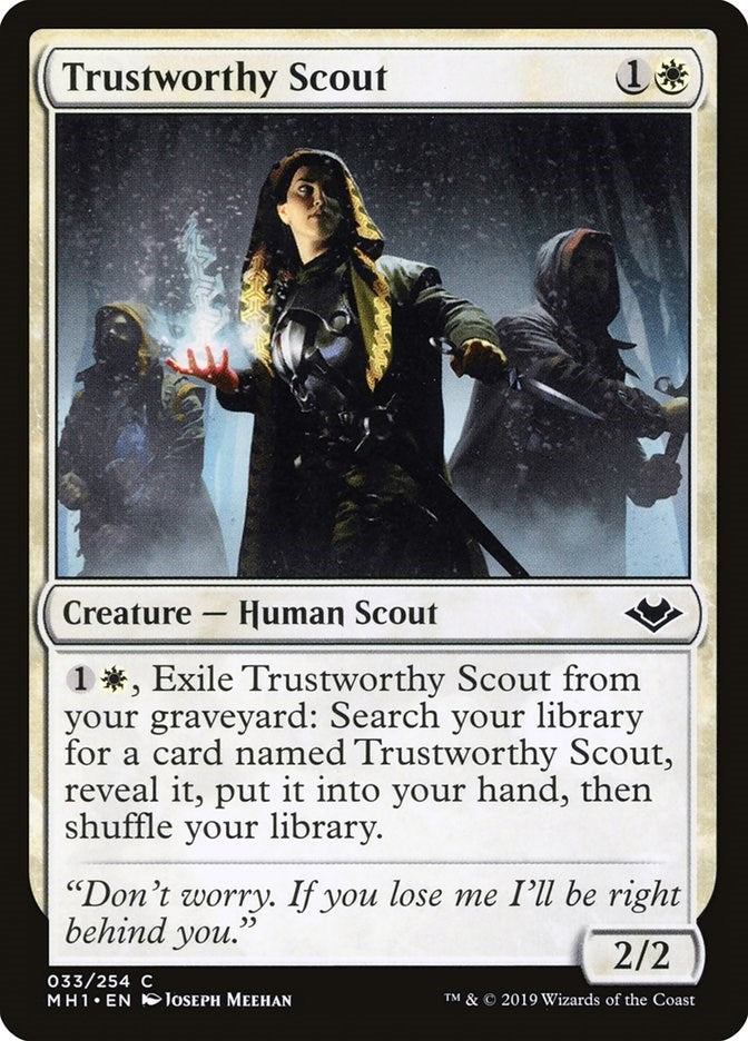 Image for Trustworthy Scout (33) - Magic: The Gathering