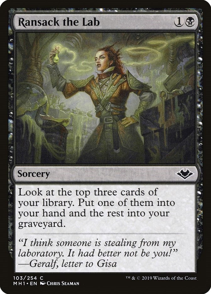 Image for Ransack the Lab (103) - Magic: The Gathering