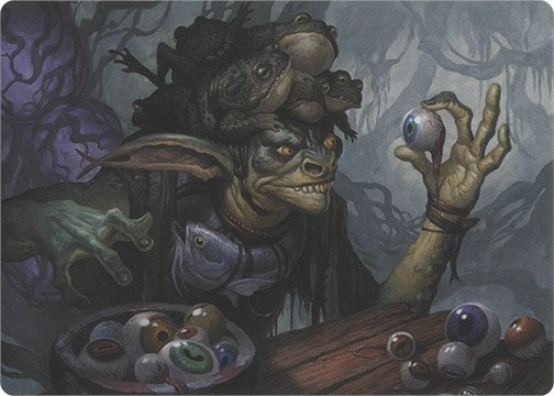 Image for Warteye Witch (Art Series) (8) (ASMH1) - Magic: The Gathering