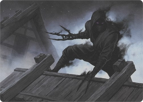 Image for Ninja of the New Moon (Art Series) (22) - Magic: The Gathering