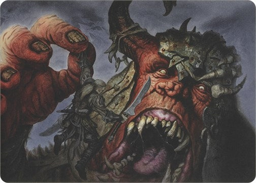Image for Ravenous Giant (Art Series) (37) - Magic: The Gathering