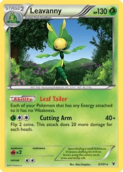 Image for Leavanny - 3/101 (BW Noble Victories) (003/101) (PR) - Pokemon