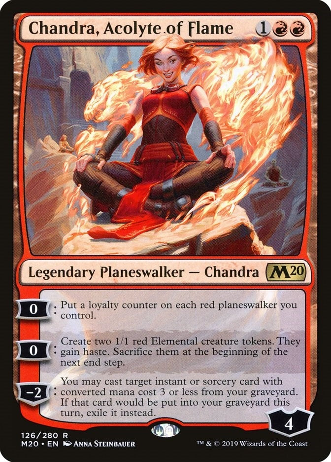 Image for Chandra, Acolyte of Flame (126) - Magic: The Gathering