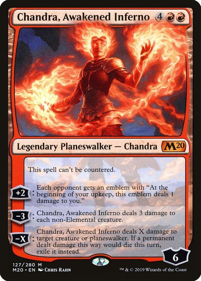 Image for Chandra, Awakened Inferno (127) - Magic: The Gathering