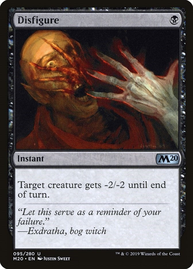 Image for Disfigure (95) - Magic: The Gathering