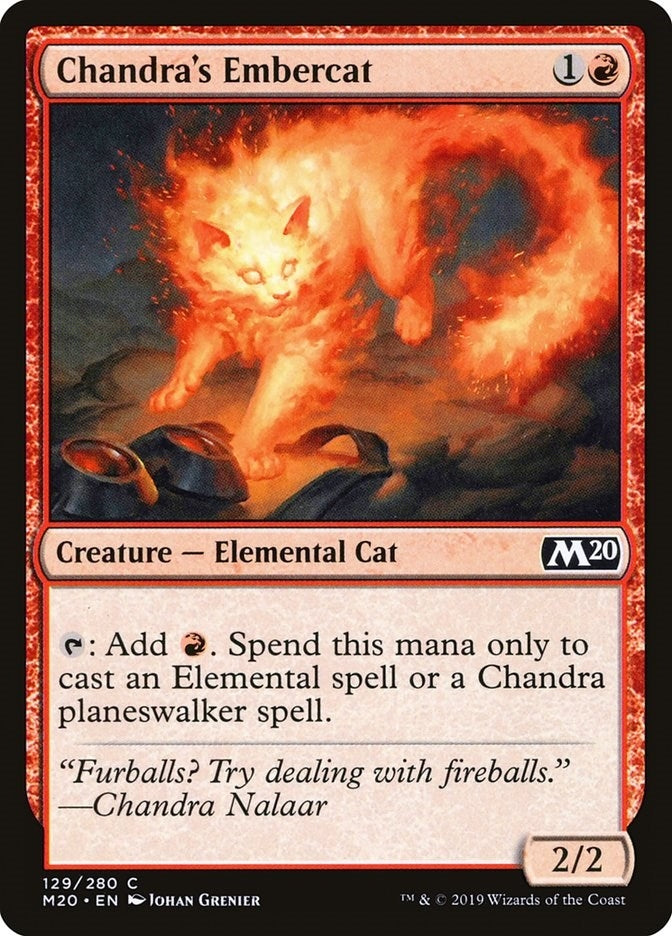 Image for Chandra's Embercat (129) - Magic: The Gathering