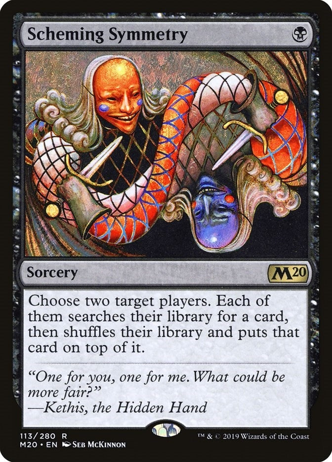 Image for Scheming Symmetry (113) - Magic: The Gathering