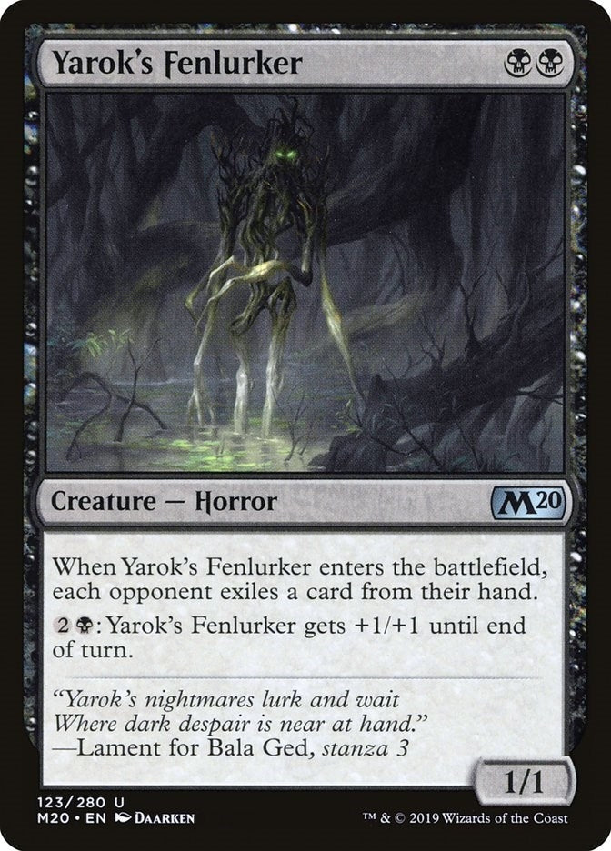 Image for Yarok's Fenlurker (123) - Magic: The Gathering