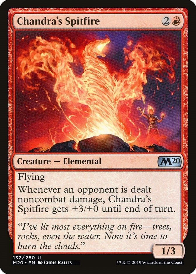 Image for Chandra's Spitfire (132) - Magic: The Gathering