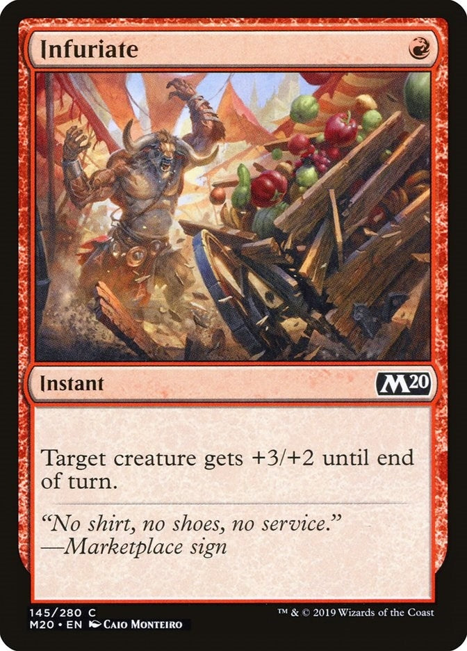 Image for Infuriate (145) - Magic: The Gathering