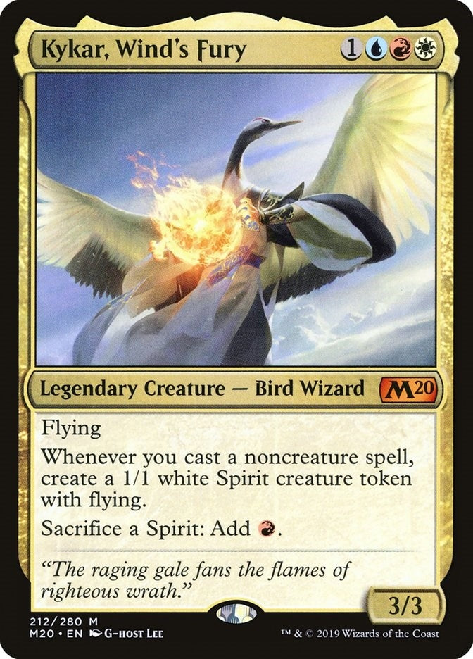 Image for Kykar, Wind's Fury (212) - Magic: The Gathering
