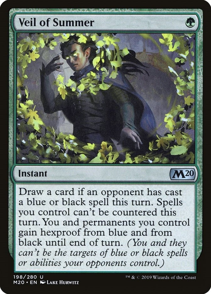 Image for Veil of Summer (198) - Magic: The Gathering