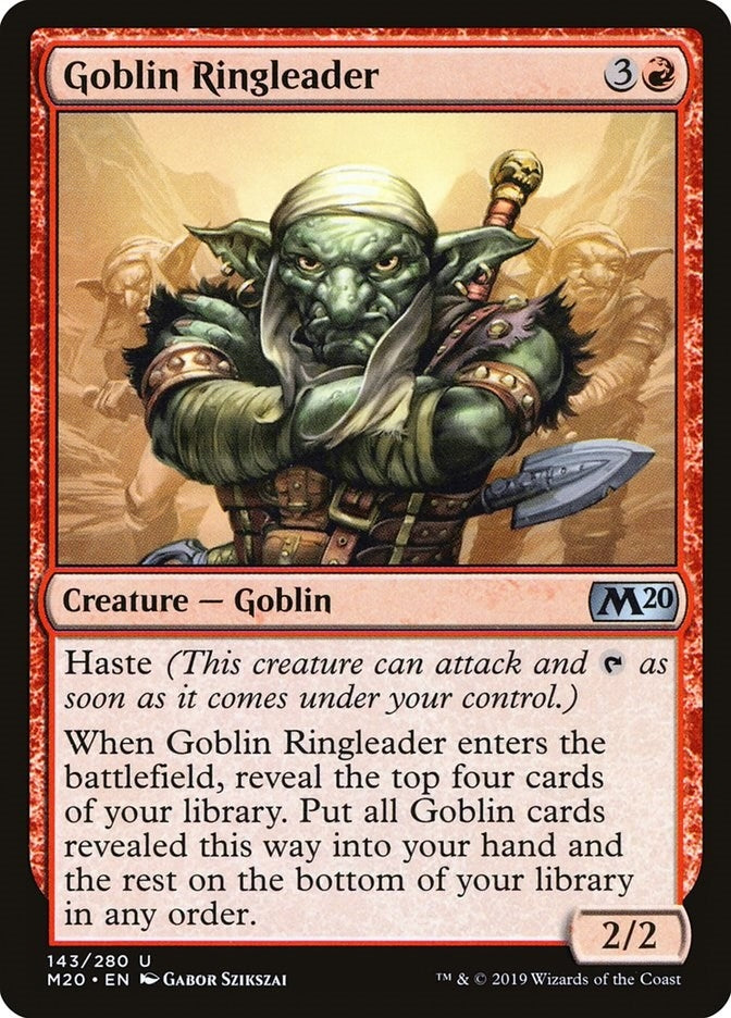 Image for Goblin Ringleader (143) - Magic: The Gathering