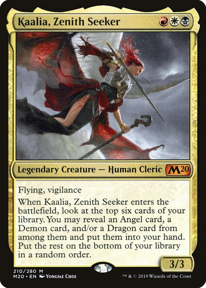 Image for Kaalia, Zenith Seeker (210) - Magic: The Gathering