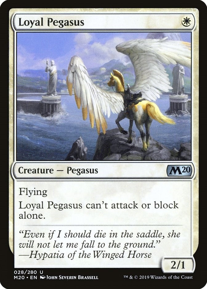 Image for Loyal Pegasus (28) - Magic: The Gathering