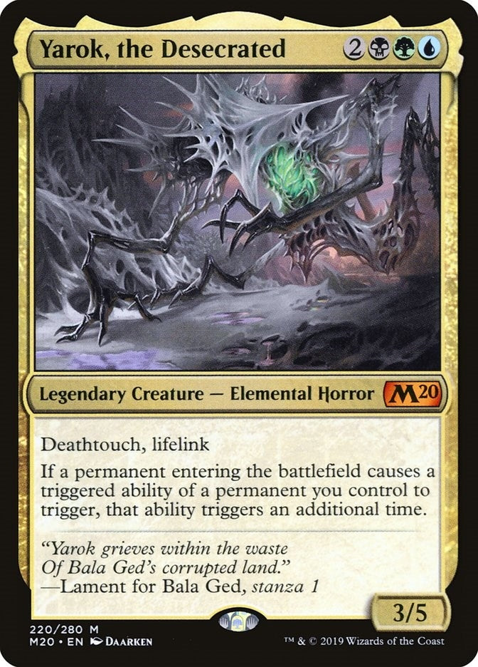 Image for Yarok, the Desecrated (220) - Magic: The Gathering
