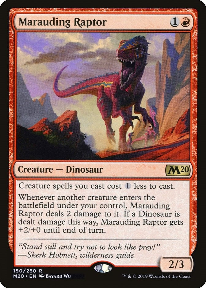 Image for Marauding Raptor (150) - Magic: The Gathering