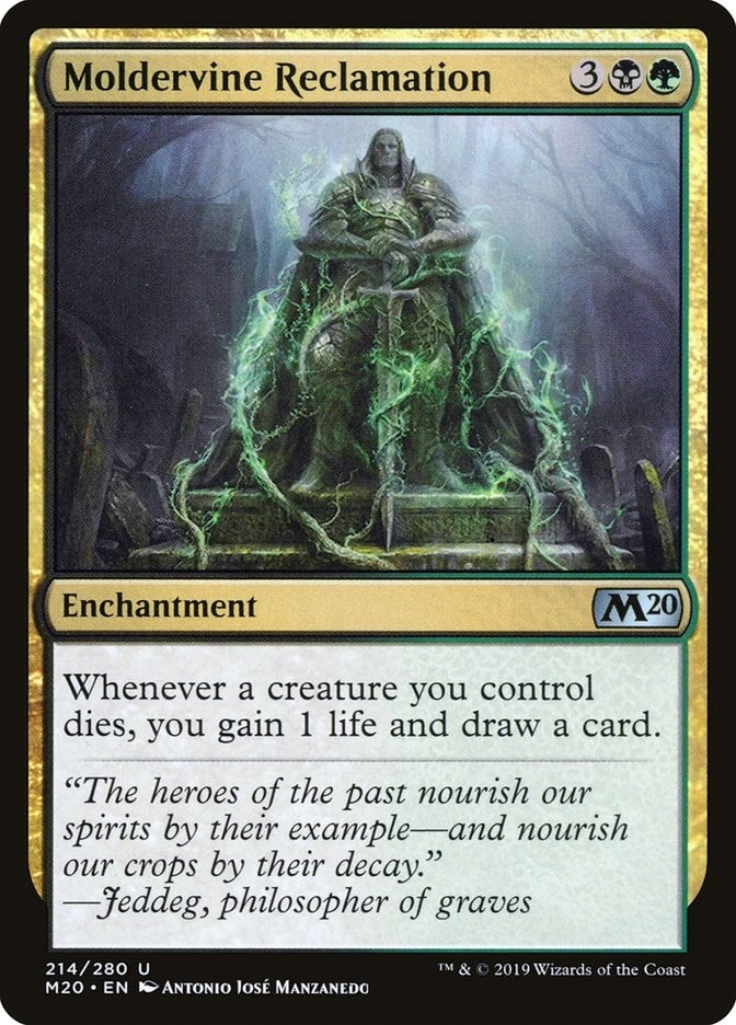Image for Moldervine Reclamation (214) - Magic: The Gathering