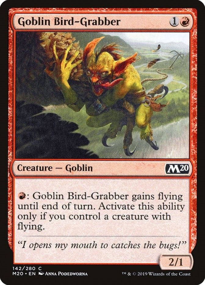 Image for Goblin Bird-Grabber (142) - Magic: The Gathering