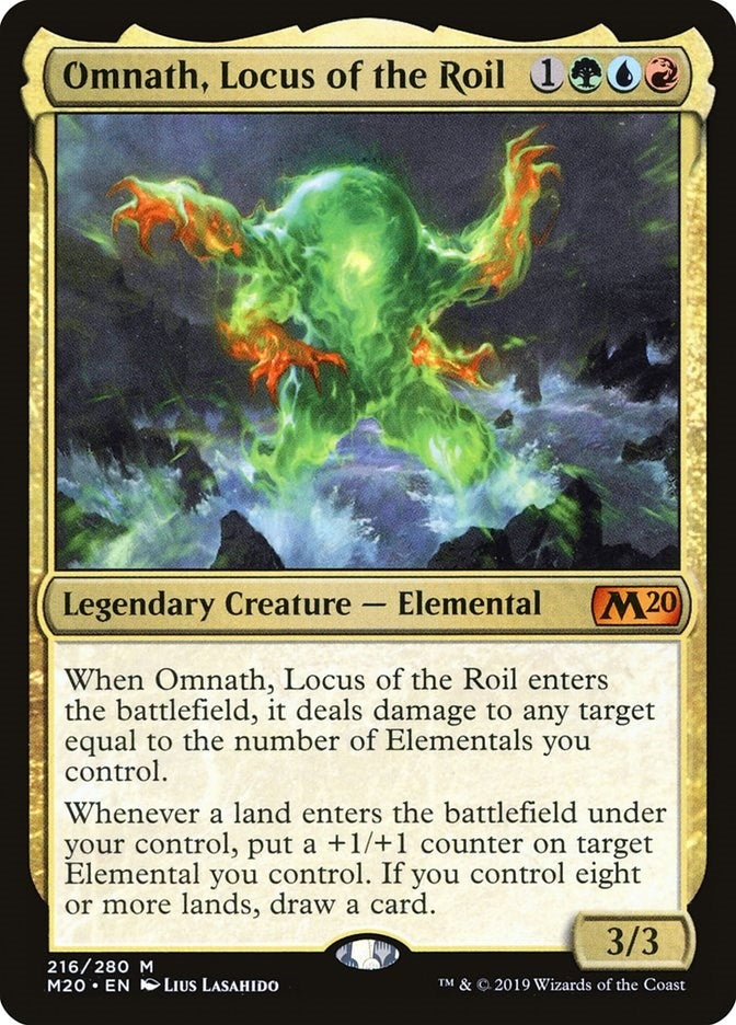 Image for Omnath, Locus of the Roil (216) - Magic: The Gathering