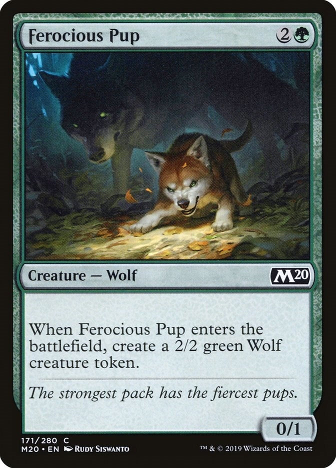Image for Ferocious Pup (171) - Magic: The Gathering