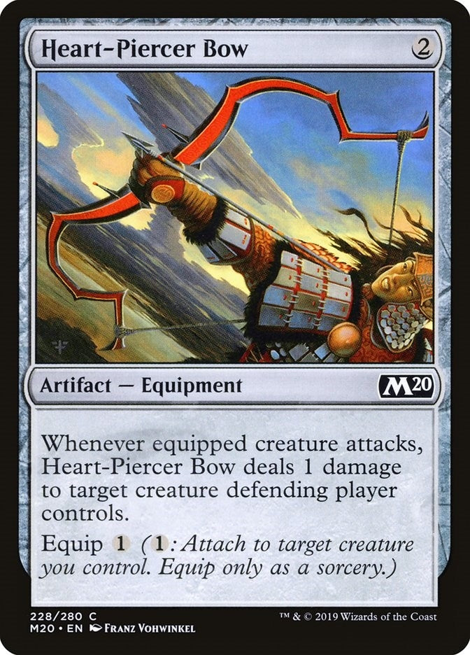 Image for Heart-Piercer Bow (228) - Magic: The Gathering