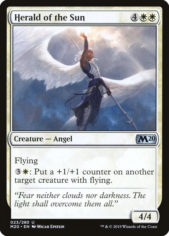 Image for Herald of the Sun (23) - Magic: The Gathering