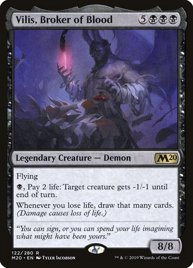 Image for Vilis, Broker of Blood (122) - Magic: The Gathering