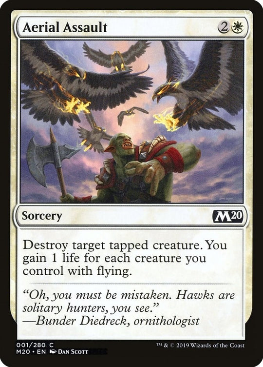 Image for Aerial Assault (1) (M20) - Magic: The Gathering