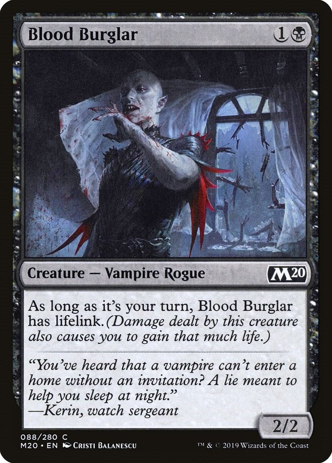 Image for Blood Burglar (88) - Magic: The Gathering