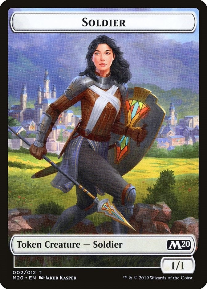 Image for Soldier Token (2) - Magic: The Gathering