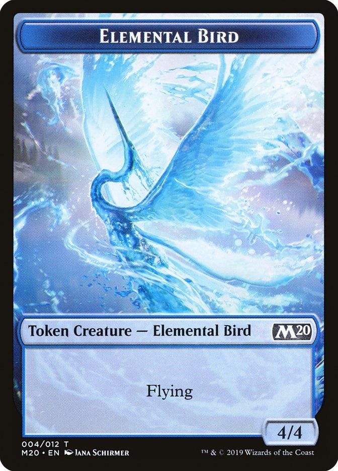 Image for Elemental Bird Token (4) - Magic: The Gathering