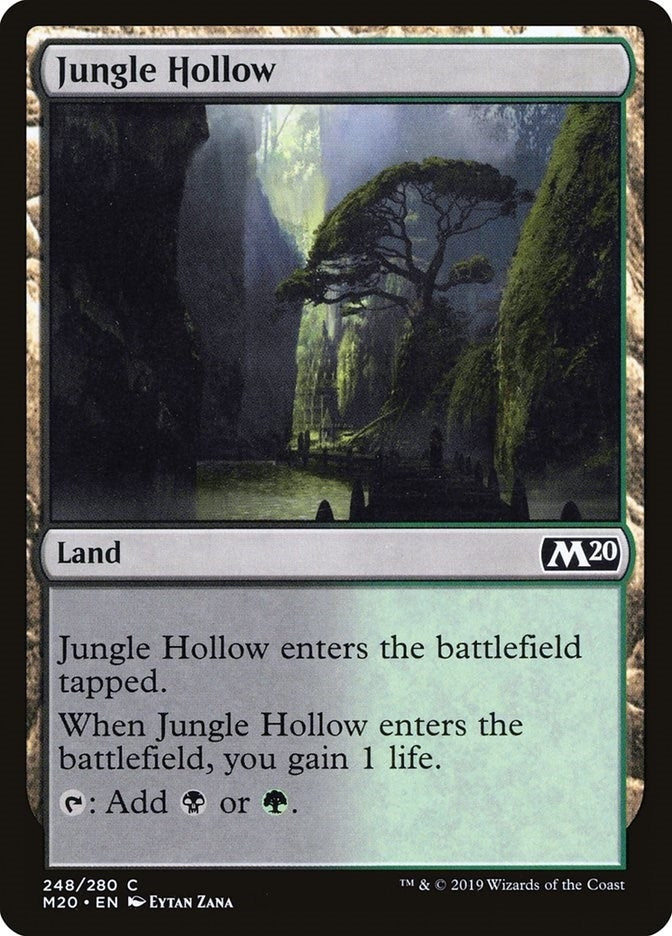 Image for Jungle Hollow (248) - Magic: The Gathering