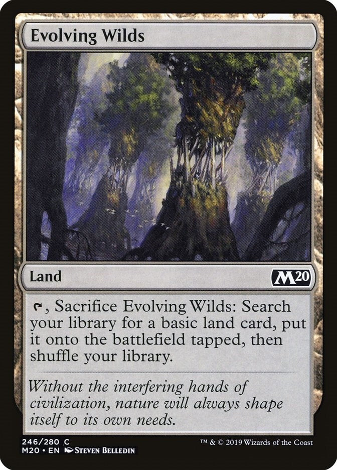 Image for Evolving Wilds (246) - Magic: The Gathering