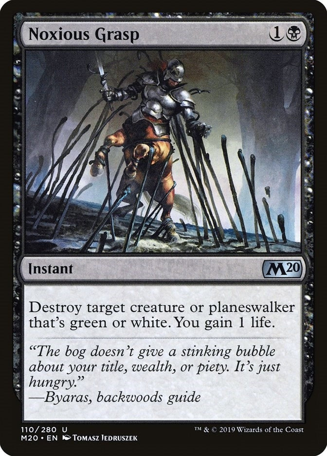 Image for Noxious Grasp (110) - Magic: The Gathering