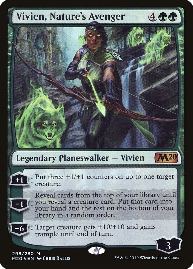 Image for Vivien, Nature's Avenger (298) - Magic: The Gathering