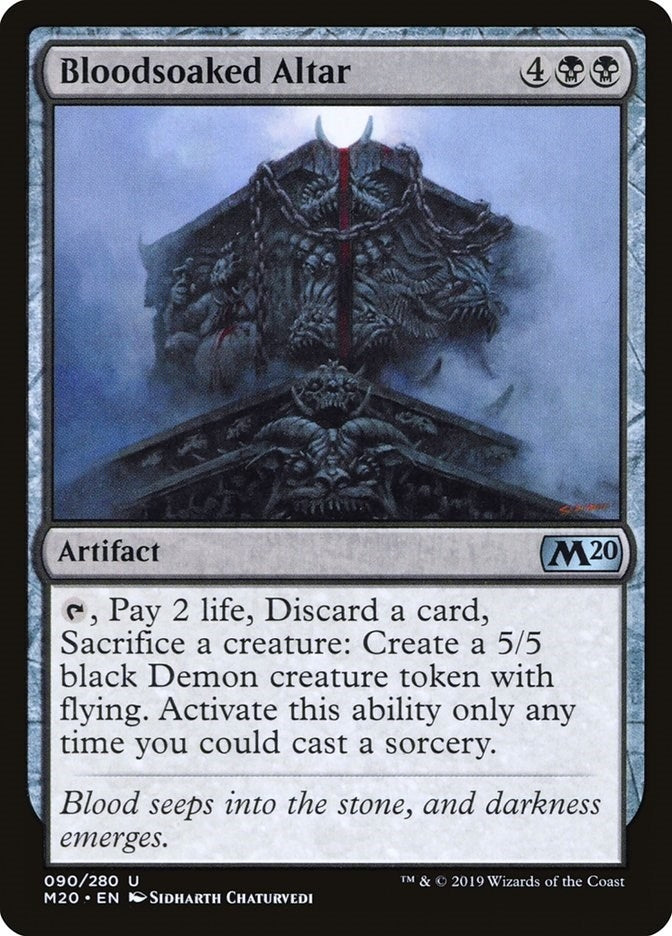 Image for Bloodsoaked Altar (90) - Magic: The Gathering