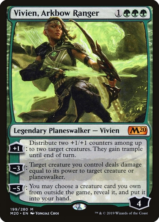 Image for Vivien, Arkbow Ranger (199) - Magic: The Gathering