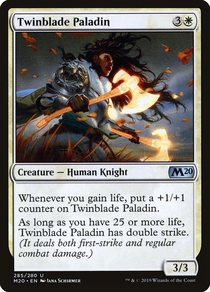 Image for Twinblade Paladin (285) - Magic: The Gathering