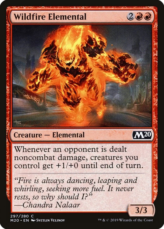 Image for Wildfire Elemental (297) - Magic: The Gathering