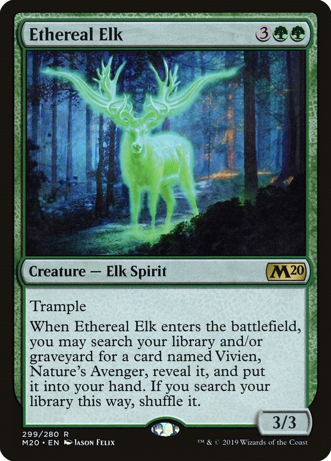 Image for Ethereal Elk (299) - Magic: The Gathering