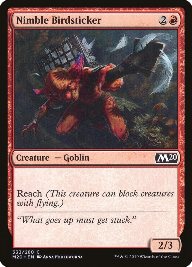 Image for Nimble Birdsticker (333) - Magic: The Gathering