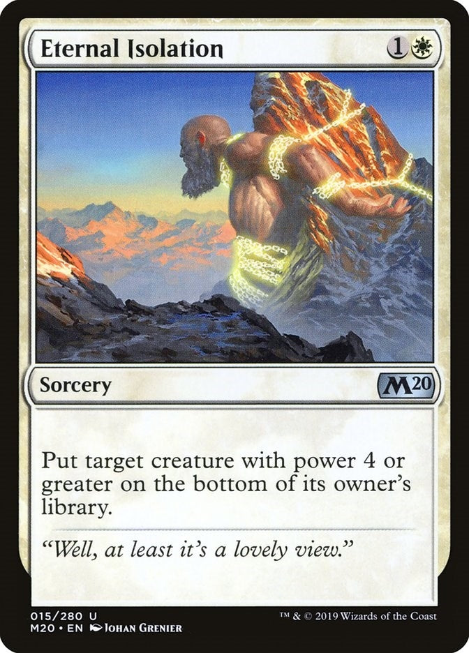 Image for Eternal Isolation (15) - Magic: The Gathering