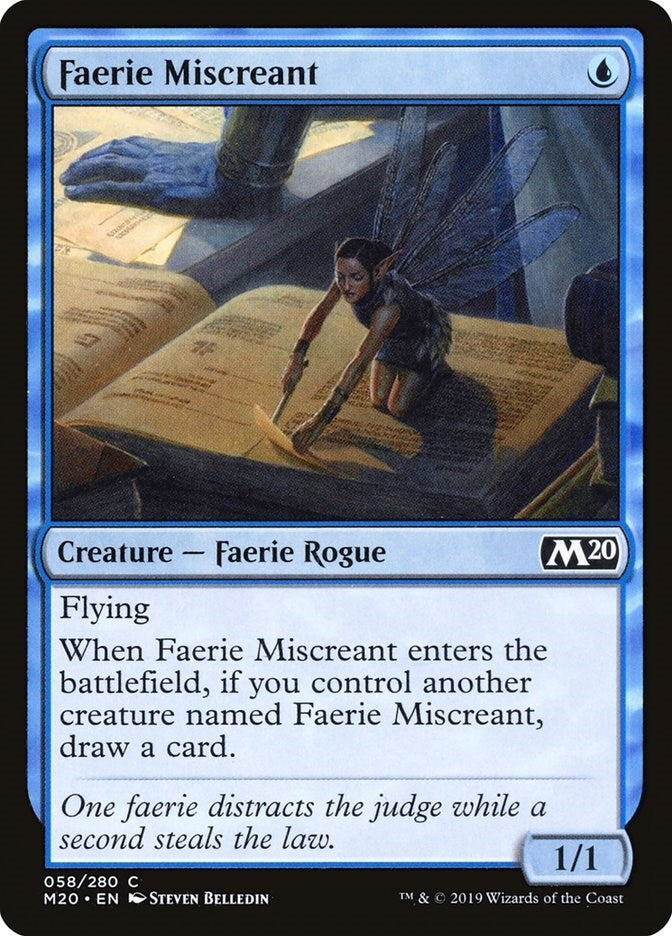 Image for Faerie Miscreant (58) - Magic: The Gathering