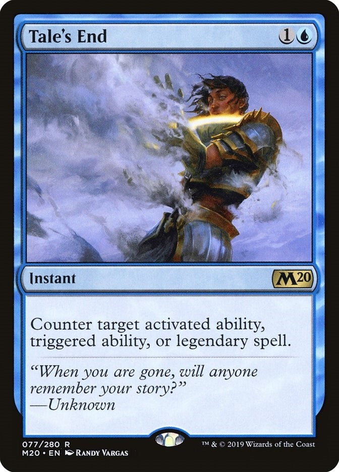 Image for Tale's End (77) - Magic: The Gathering