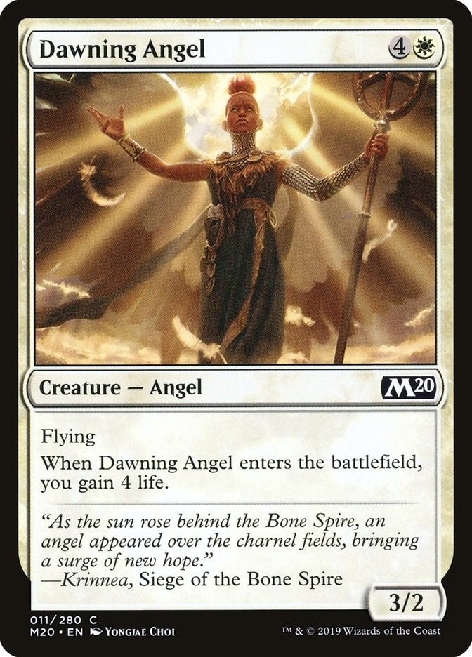 Image for Dawning Angel (11) - Magic: The Gathering