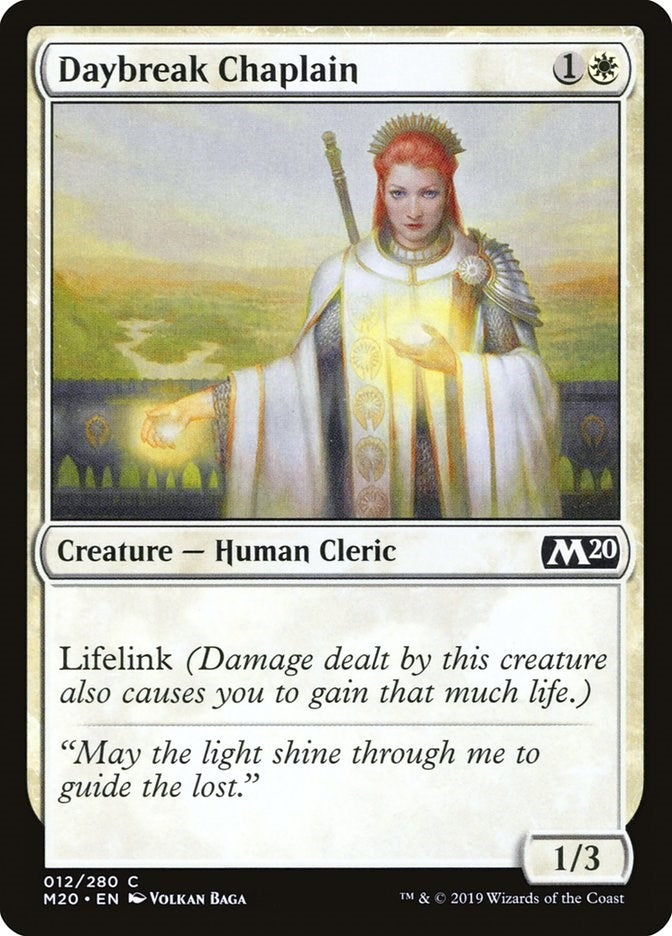 Image for Daybreak Chaplain (12) - Magic: The Gathering