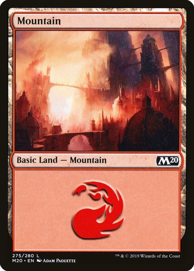Image for Mountain (275) (275) - Magic: The Gathering