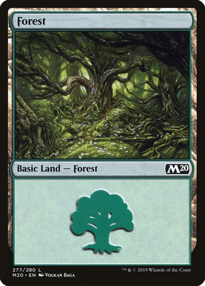 Image for Forest (277) - Magic: The Gathering